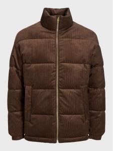 Jack&Jones Kurtka puchowa Woodside 12215156 Brązowy Regular Fit