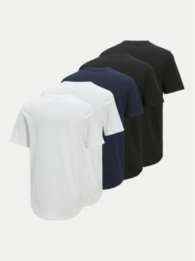 Jack&Jones Komplet 5 t-shirtów Brody 12190468 Kolorowy Regular Fit