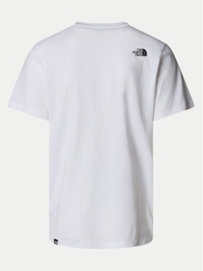 The North Face T-Shirt Easy NF0A8A6C Biały Regular Fit