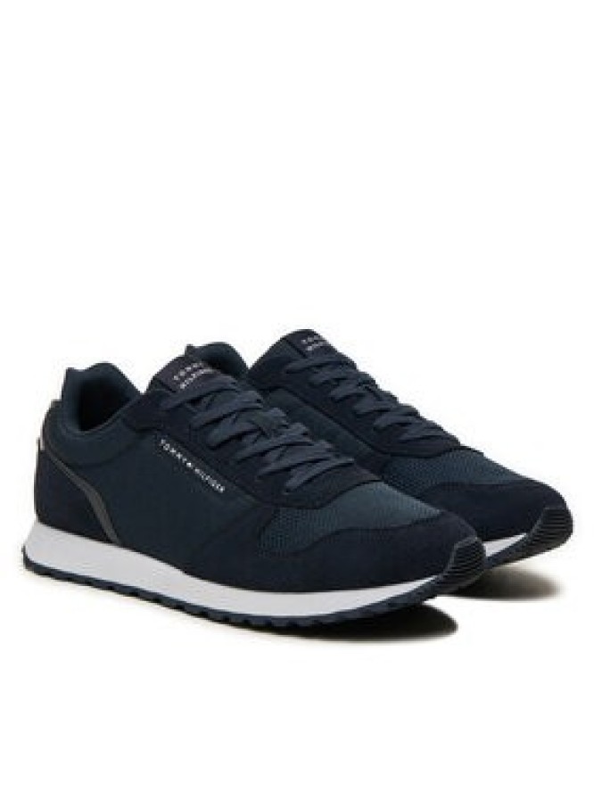 Tommy Hilfiger Sneakersy New Runner Eva Trainers FM0FM05454 Granatowy