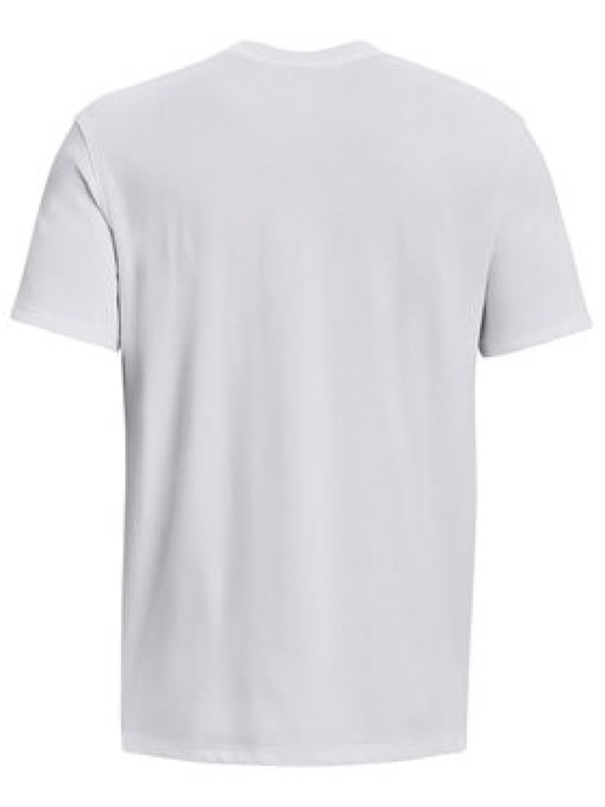 Under Armour T-Shirt Ua Logo Emb 1373997 Biały Relaxed Fit