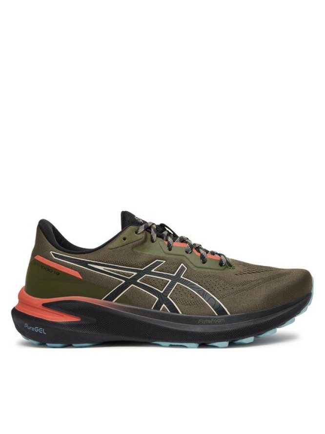 Asics Buty do biegania Gt-1000 13 Tr 1011B951 Zielony