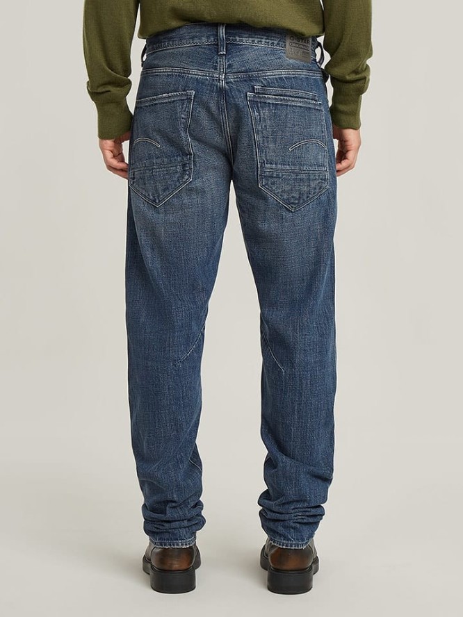G-Star Dżinsy "Morry" - Tapered fit - w kolorze niebieskim rozmiar: W34/L32