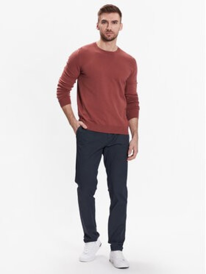 Sisley Sweter 10F2S1C78 Pomarańczowy Slim Fit