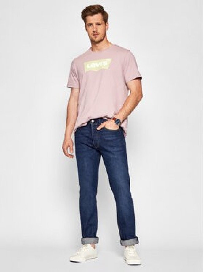 Levi's® Jeansy 501® 00501-3139 Granatowy Original Fit