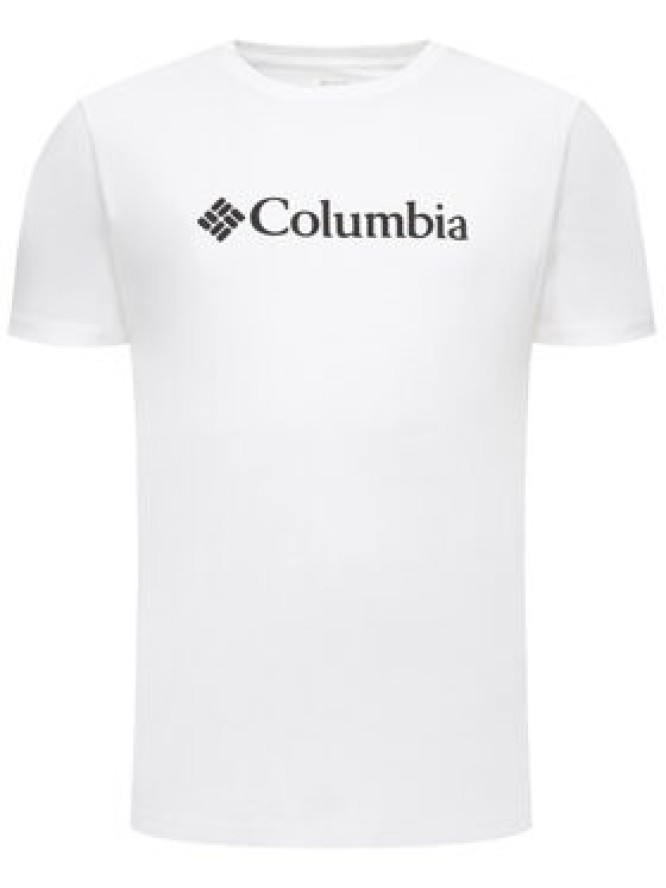 Columbia T-Shirt Csc Basic Logo 1680053 Biały Regular Fit