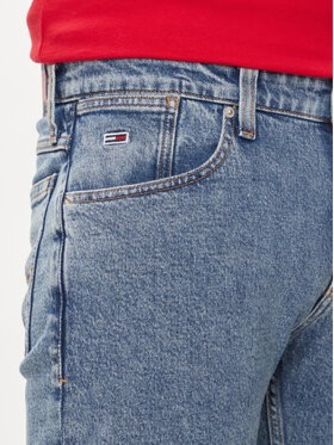 Tommy Jeans Szorty jeansowe Ronnie DM0DM19155 Niebieski Slim Fit