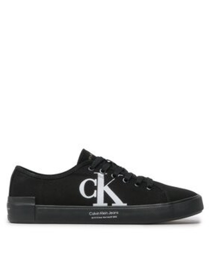 Calvin Klein Jeans Tenisówki Vulc Low Oversized Brand YM0YM00687 Czarny