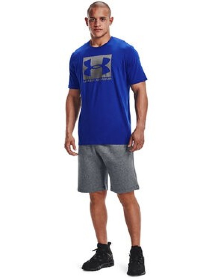 Under Armour T-Shirt UA BOXED SPORTSTYLE SS 1329581 Niebieski Regular Fit