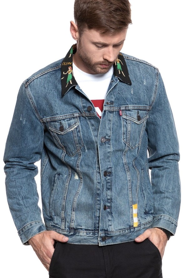 KURTKA JEANSOWA LEVI'S Trucker Jeans Hulahula 723340278