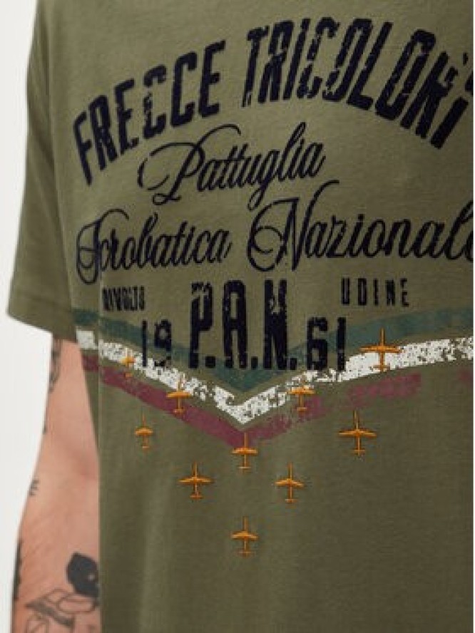 Aeronautica Militare T-Shirt 241TS2216J641 Khaki Regular Fit