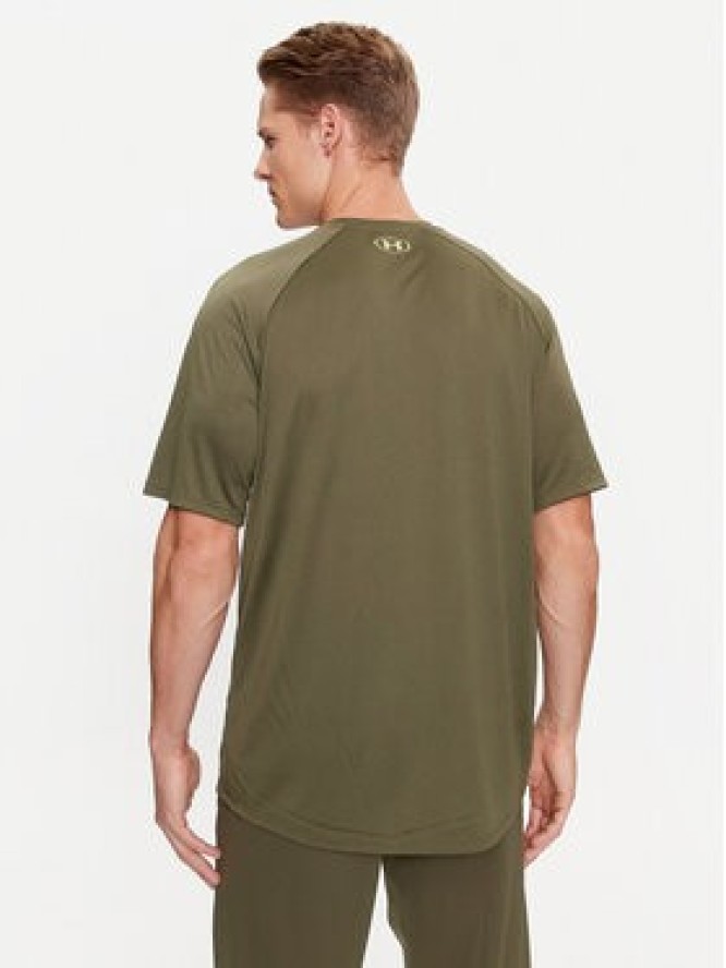 Under Armour T-Shirt Ua Tech Prt Fill Ss 1380785 Khaki Loose Fit