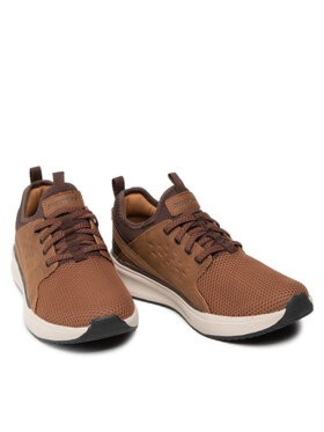 Skechers Sneakersy Crowder 210242/TAN Brązowy