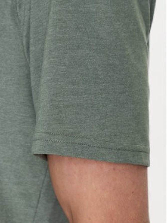 Skechers T-Shirt Latitude MTS368 Zielony Regular Fit