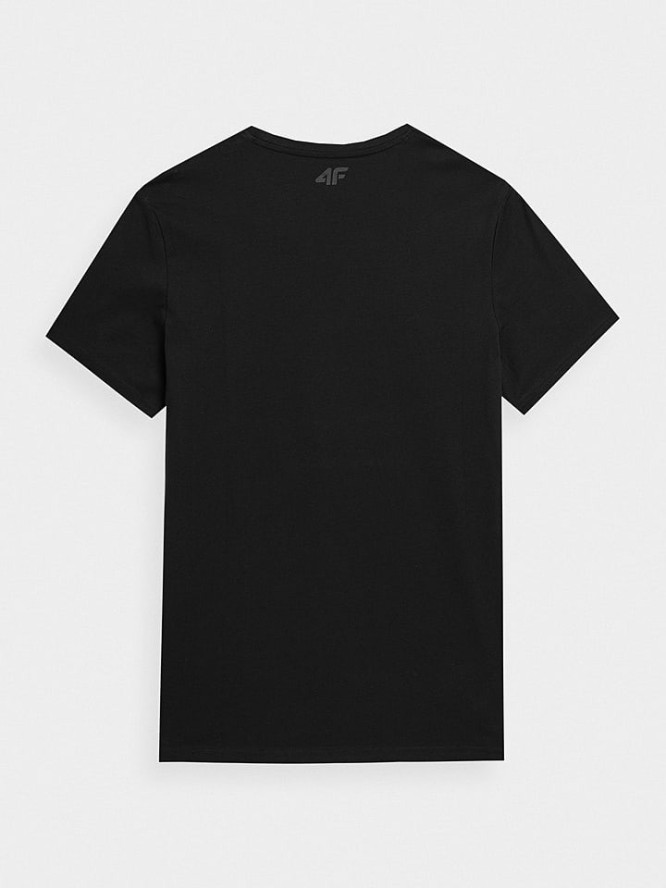 4F Koszulka w kolorze czarnym rozmiar: S