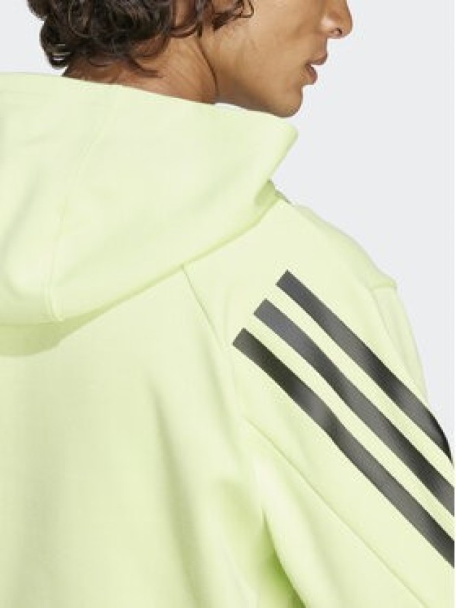 adidas Bluza Future Icons 3-Stripes Hoodie IJ8866 Zielony Regular Fit