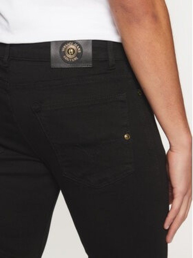 Versace Jeans Couture Jeansy 78GAB5K0 Czarny Skinny Fit