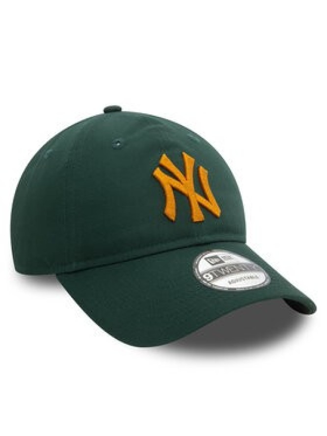 New Era Czapka z daszkiem New York Yankees League Essential 60580678 Zielony