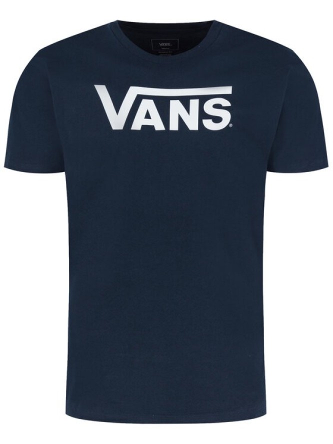 Vans T-Shirt Classic VN000GGGNAV1 Granatowy Classic Fit