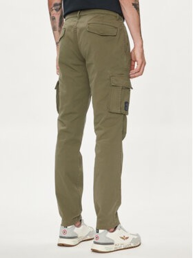 Aeronautica Militare Spodnie materiałowe 241PA1329CT3293 Zielony Regular Fit