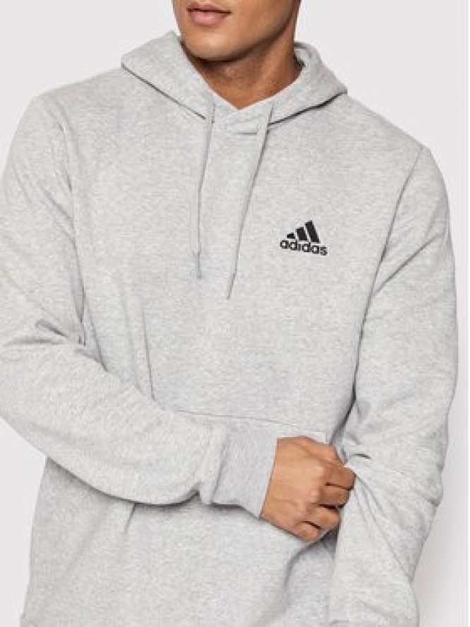 adidas Bluza Essentials H12213 Szary Regular Fit