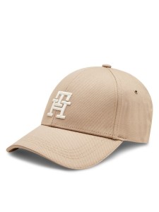 Tommy Hilfiger Czapka z daszkiem Imd Cotton 6 Panel Cap AM0AM12541 Beżowy