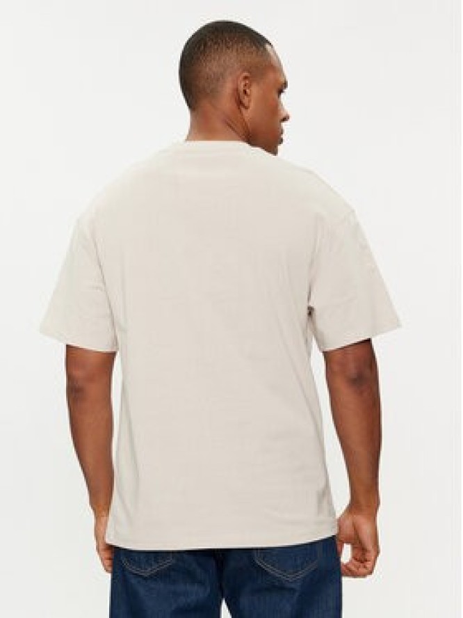 Jack&Jones T-Shirt Collective 12251865 Beżowy Wide Fit