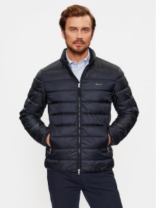 Gant Kurtka puchowa Light Down Jacket 7006298 Czarny Regular Fit