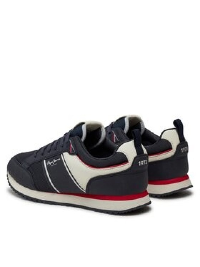 Pepe Jeans Sneakersy Dublin Brand PMS40009 Granatowy