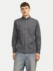 Jack&Jones Koszula Brook 12192150 Szary Slim Fit