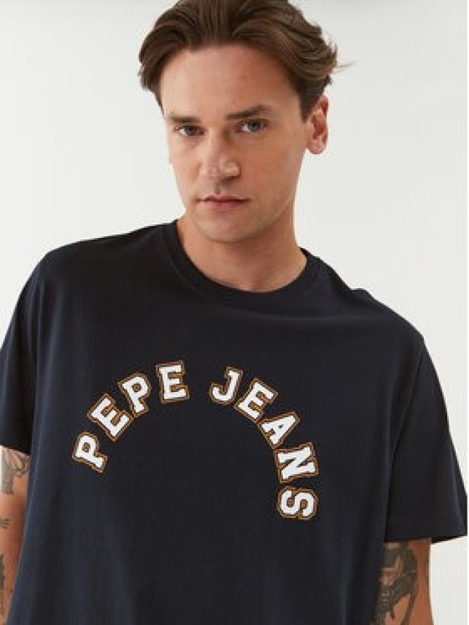 Pepe Jeans T-Shirt Westend Tee PM509124 Granatowy Regular Fit