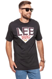 LEE T SHIRT RETRO T FADED BLACK (TALL) L63UAIKD