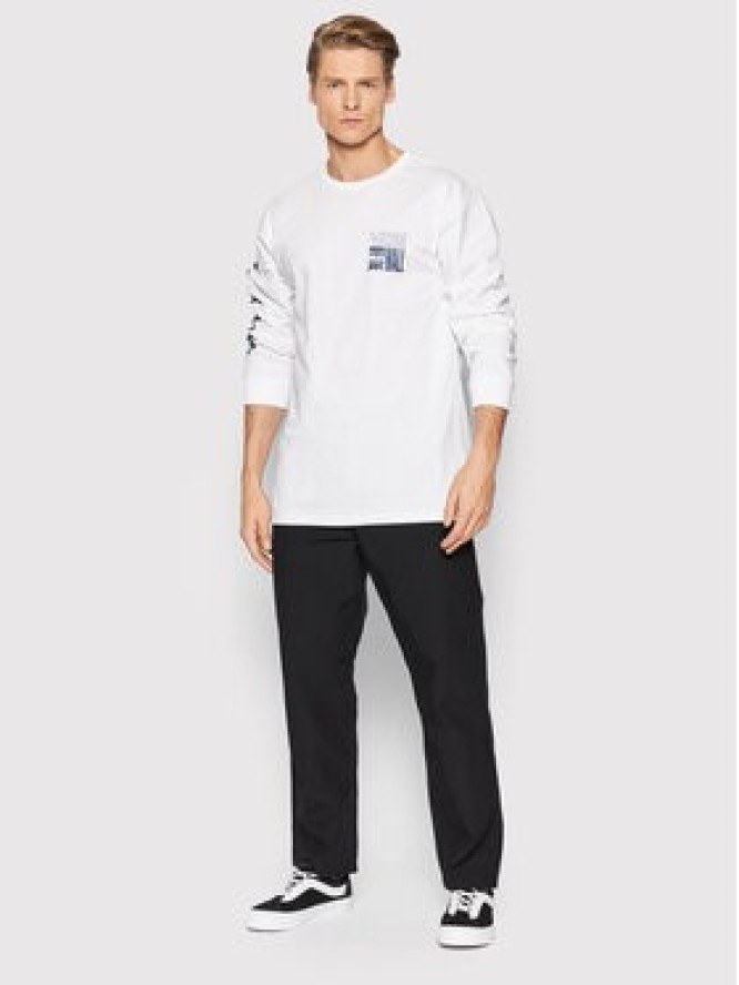 Vans Longsleeve Off The Wall Stack VN0A7PJK Biały Classic Fit