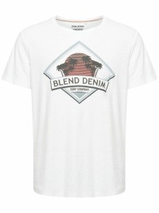 Blend T-Shirt 20715306 Biały Regular Fit