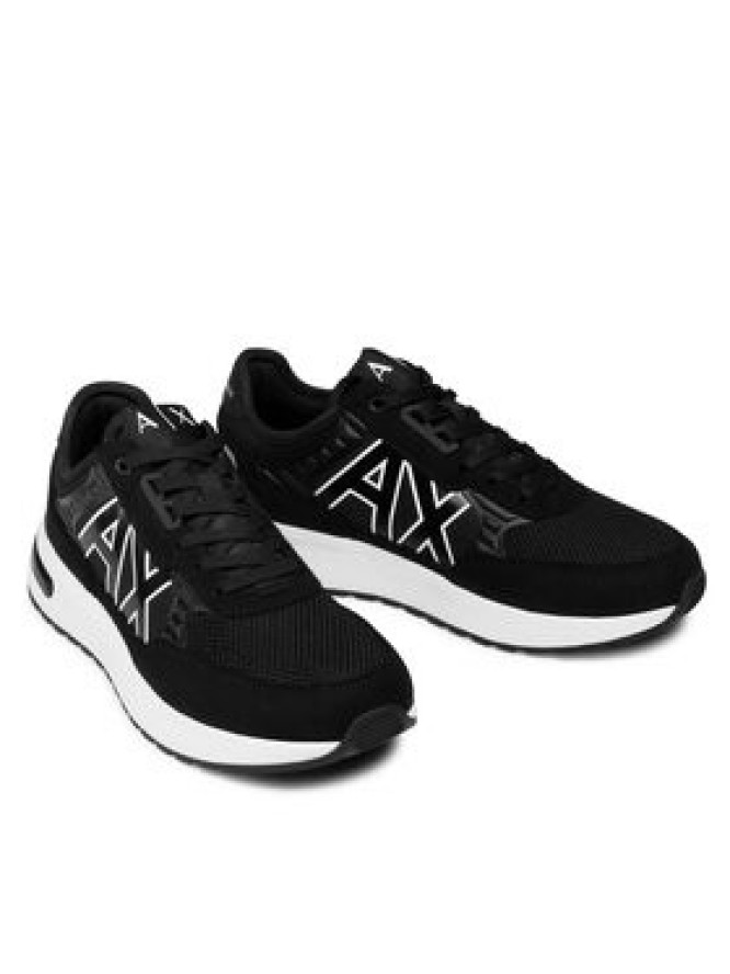 Armani Exchange Sneakersy XUX090 XV276 00002 Czarny