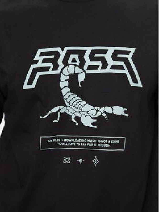 Boss T-Shirt TeScorpion 50510648 Czarny Regular Fit