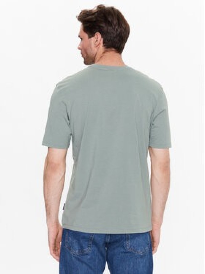 Sisley T-Shirt 3096S101J Zielony Regular Fit