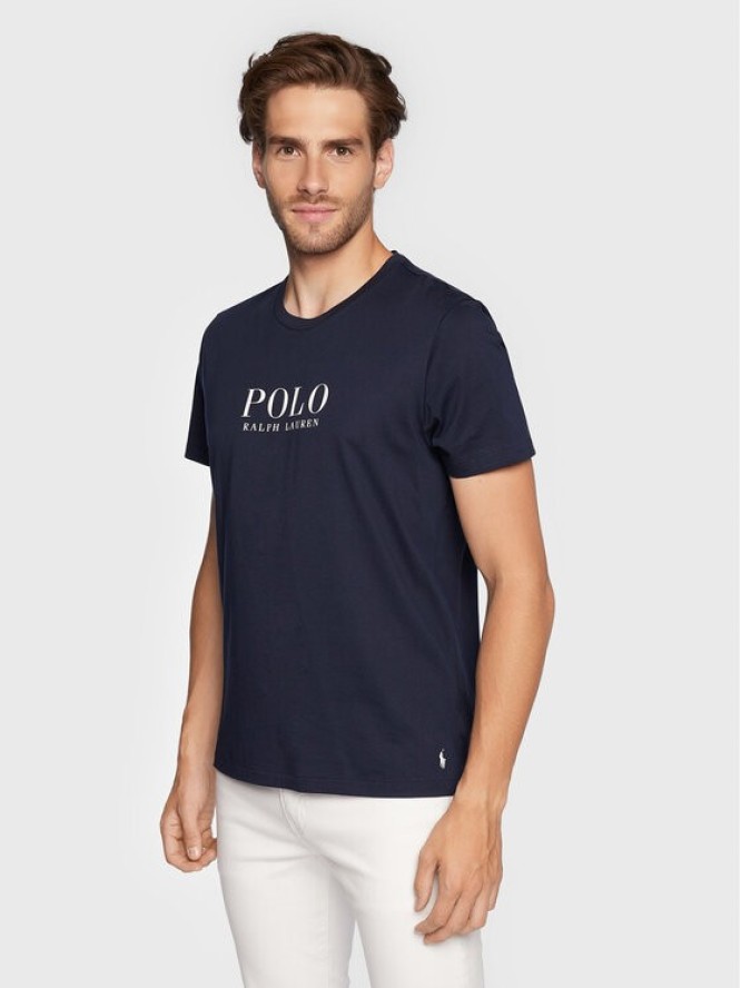 Polo Ralph Lauren T-Shirt 714862615003 Granatowy Slim Fit