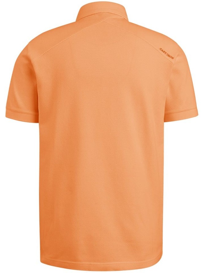 CAST IRON Koszulka polo w kolorze pomarańczowym rozmiar: M