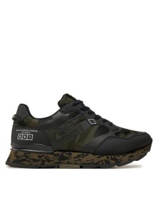 REPLAY Sneakersy Arthur Hidden Camo Patterned Sneakers GMS68.000.C0090T Zielony