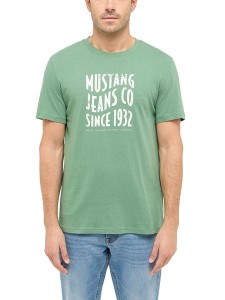Mustang Koszulka w kolorze zielonym rozmiar: 3XL