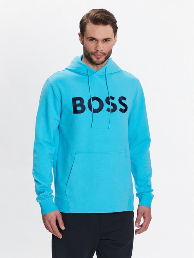 Boss Bluza 50482887 Niebieski Relaxed Fit