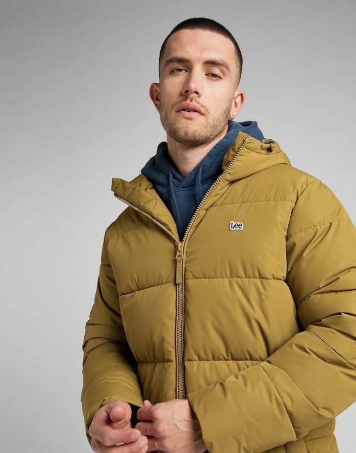 LEE PUFFER JACKET MĘSKA KURTKA ZIMOWA AMMONITE L87NNY85 112322076