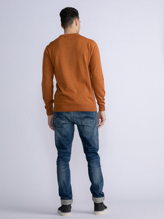 Petrol Industries Sweter w kolorze oliwkowym rozmiar: XL