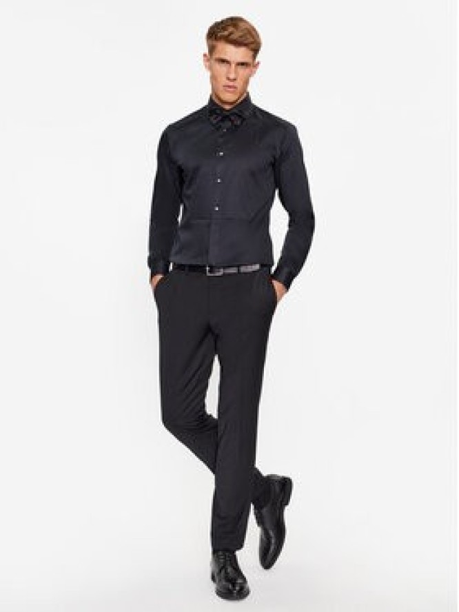 Boss Koszula H-Hank-Tux3-231 50503261 Czarny Slim Fit