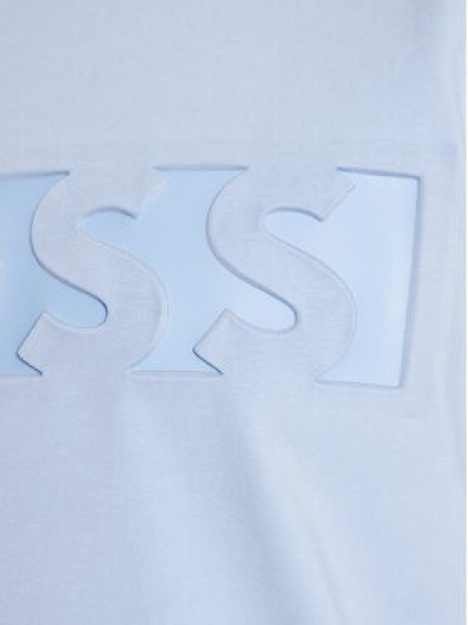 Boss T-Shirt Tee 4 50501235 Błękitny Regular Fit