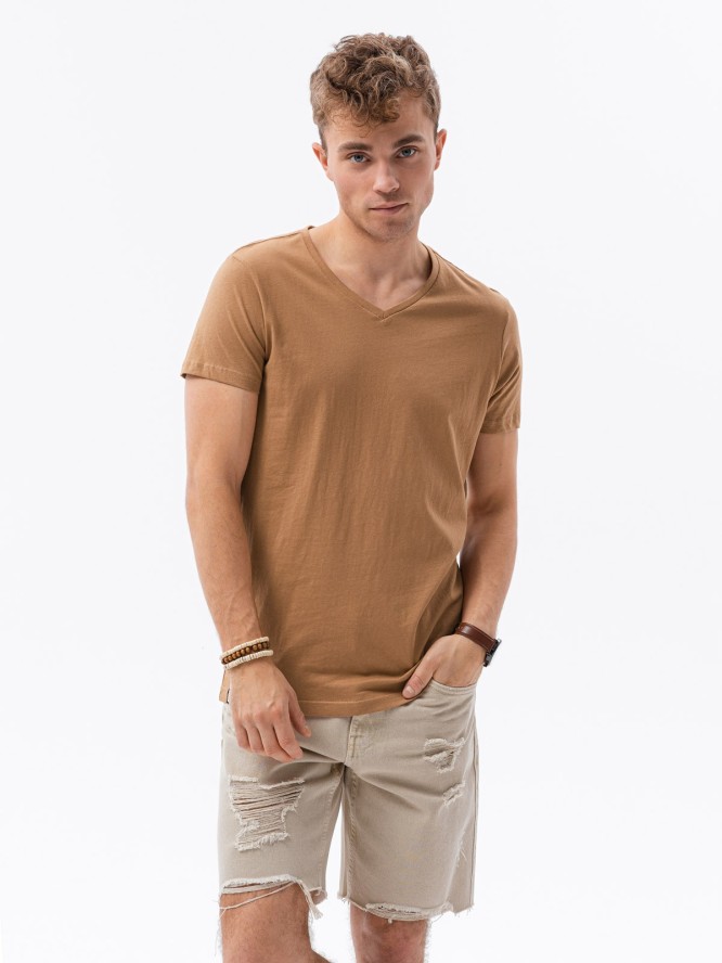 Zestaw koszulek bawełnianych V-NECK 3-pak - mix V1 Z29 - XXL