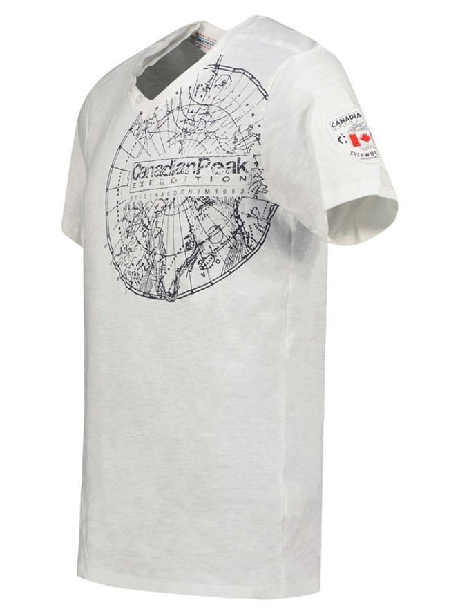 Canadian Peak Koszulka "Jimperableak" w kolorze białym rozmiar: S