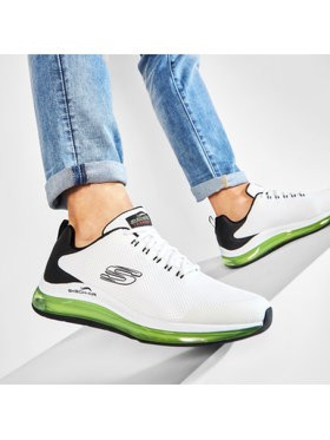 Skechers Sneakersy Lomarc 232036/WBK Biały