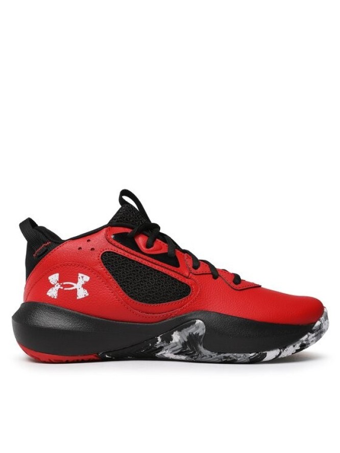 Under Armour Buty do koszykówki Ua Lockdown 6 3025616-600 Czerwony